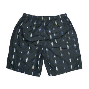 Marcelo Burlon All Over Feathers 8.5" Inseam Men's Swim Trunks S NWT $325